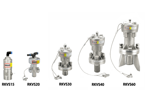 エクセン ステンレスノッカー RKVS15 RKVS20 RKVS30 RKVS40 RKVS60